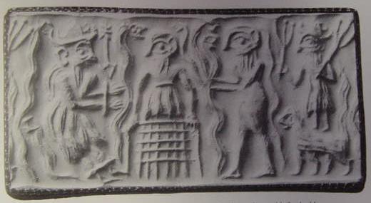 http://www.mesopotamiangods.com/wp-content/uploads/2014/08/2a-Dumuzi-the-Shepherd-Adam-Eve1.jpg