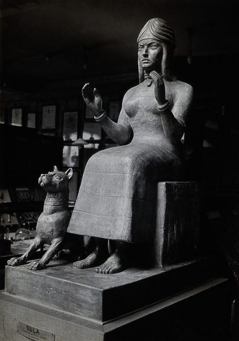 Bau with her guard dog