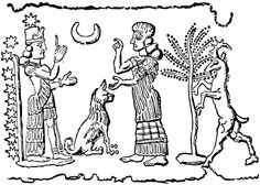 Bau older sister Ninhursag both daughters of Anunnaki King Anu his concubine Nammu