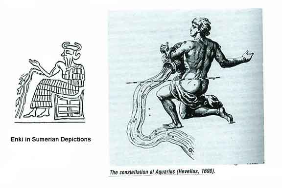 Enki & Aquarius constellation