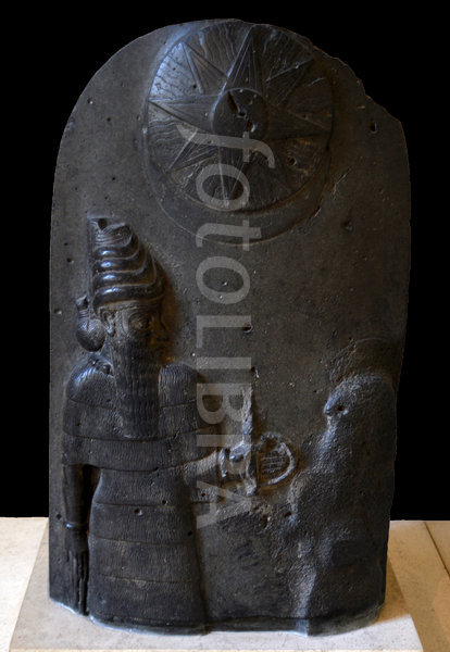 Sun god Utu with a mixed-breed king