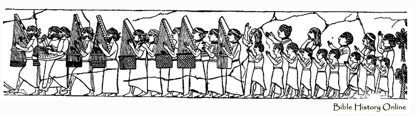 Assyrian orchestra of musicians
