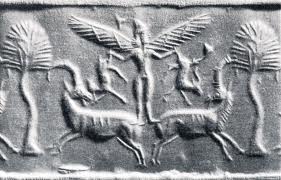 3 - nude Inanna in flight
