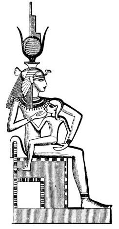 2ab - goddess mother Isis & miracle son Horus, Horus, miracle son, thanks to Ningishzidda, born to the deceased Osiris & living Isis, the Queen of Egypt, by way of artificial insemination performed by the DNA god Ningishzidda - Thoth 