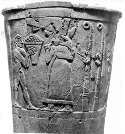 Offering to Inanna at the towers