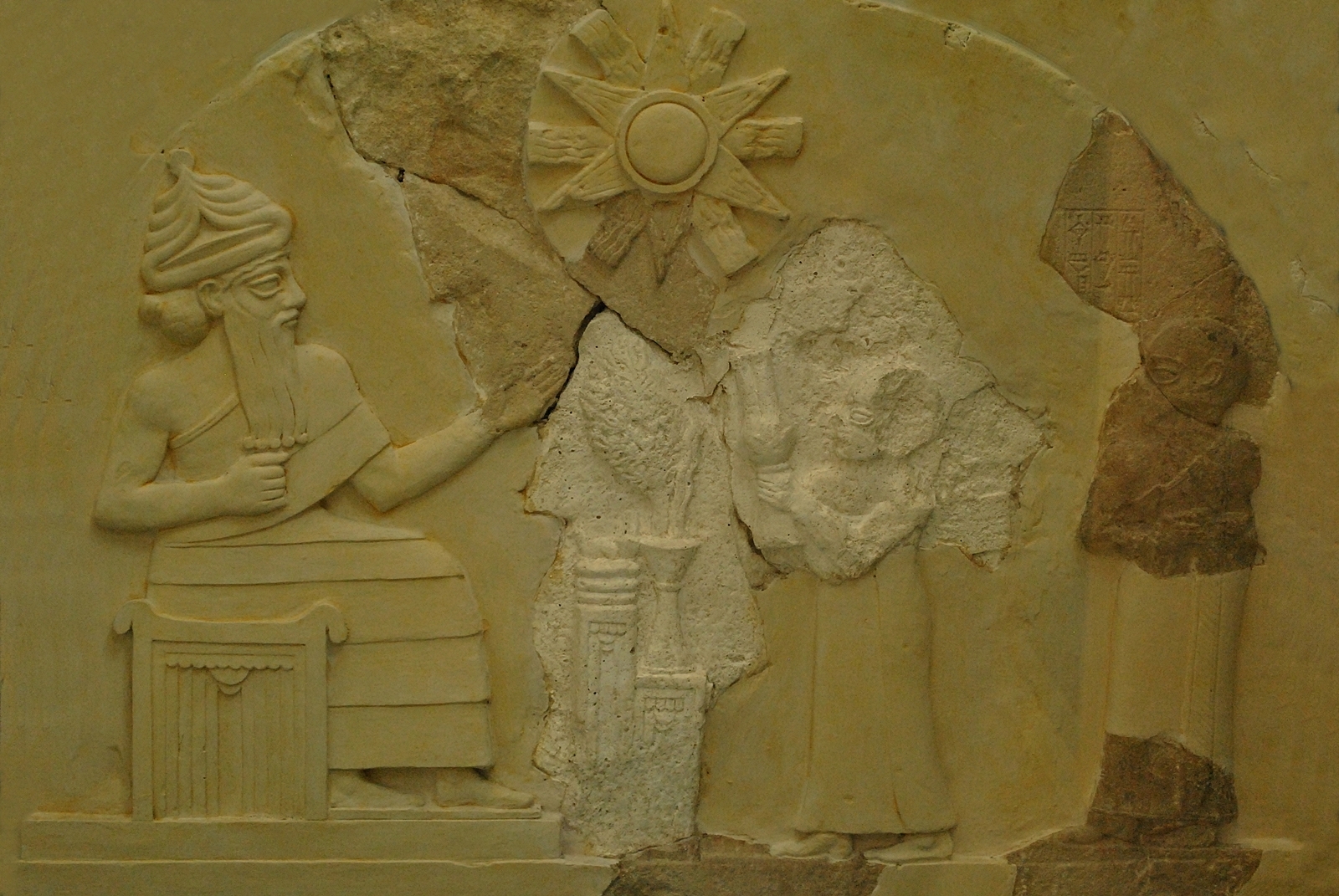 Artifact of Anu meeting the newly fashioned earthlings