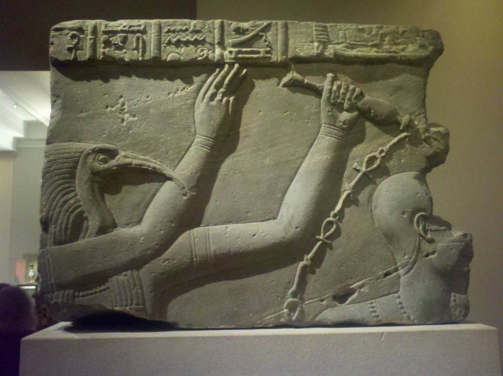 Thoth and Horus at a baptism