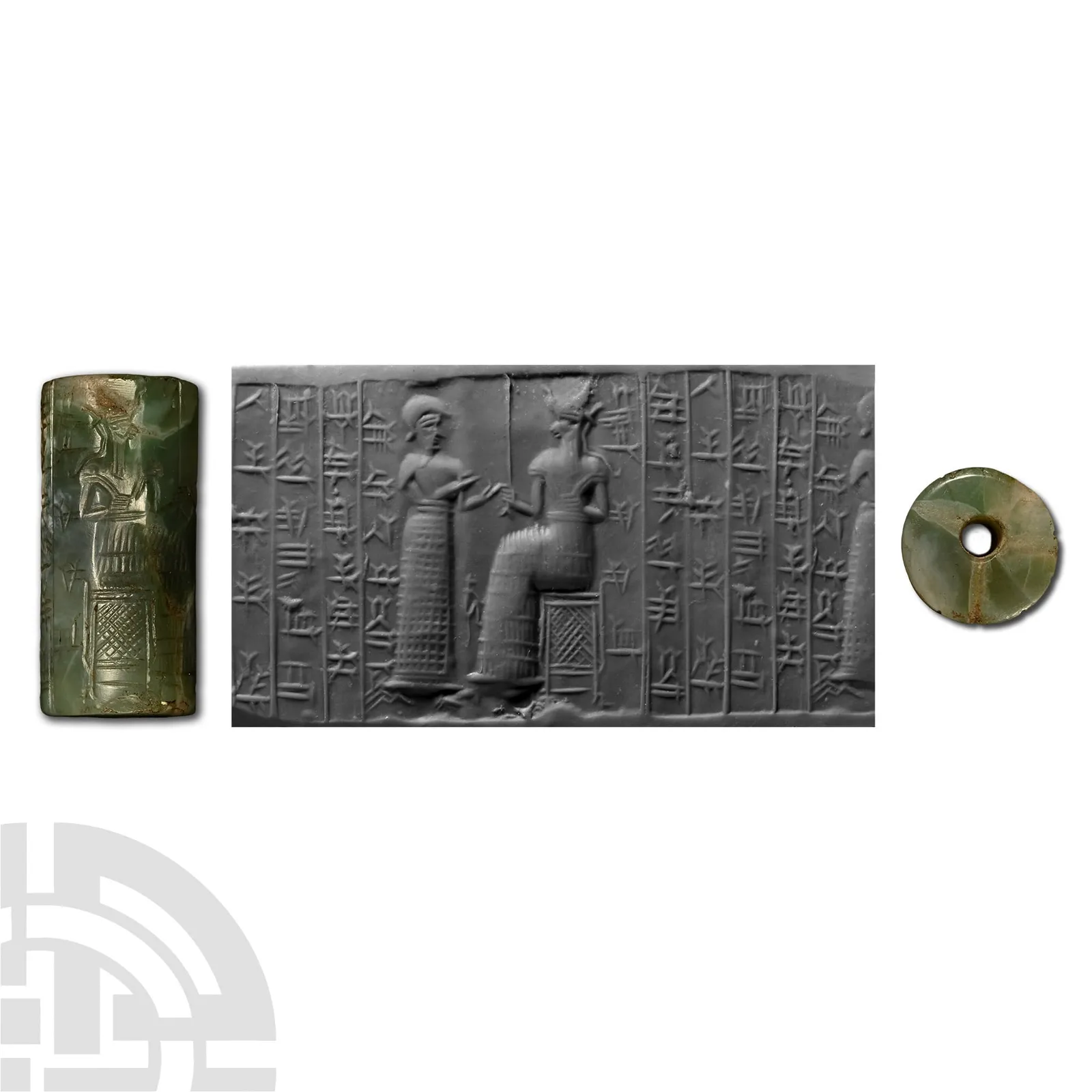 31 - semi-divine king - probably Babylonian. & Marduk