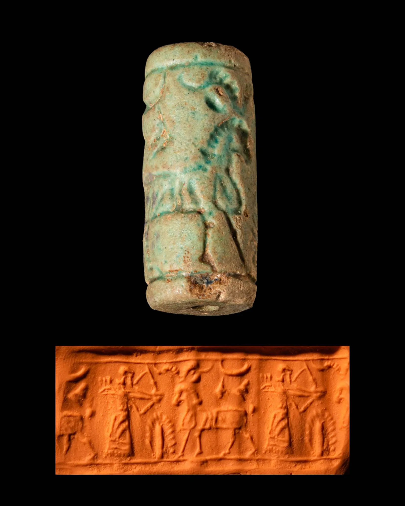 81 - Ninurta shoots arrow at god-horse