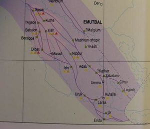 1aa - cities along Tigris & Euphrates Rivers