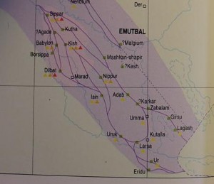 1aa - cities along Tigris & Euphrates Rivers