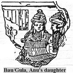1b - Bau, Gula - Ninurta's spouse, Anu's daughter