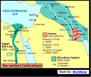 2 - Enki' Eridu, 1st city established in Sumer
