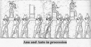 5b - Anu & Antu's procession on Earth