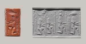 6ac - Gilgamesh, son to mixed-breed Lugalbanda, & goddess Ninsun