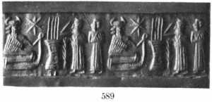 8 - Enki informs Noah & spouse of coming flood