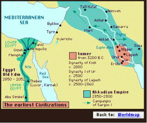 2 - Enki' Eridu, 1st city established in Sumer