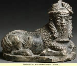 2ee - Ninurta as a sphynx in Lagash