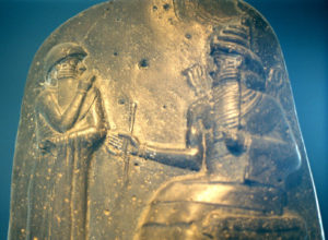 2gg - Hammurabi receives the Great Laws