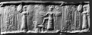 3b - Inanna shown with wings for flight