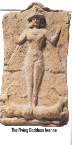 4b - nude flying goddess Inanna