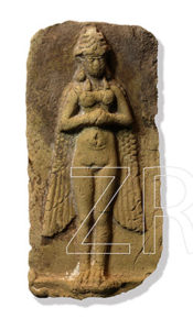 5602. Goddess Lama is the Sumerian Goddess of protection, she acts as an intermediary between people and the Gods