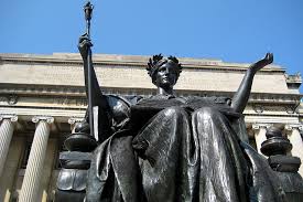 13 - Columbia University worshipping alien giant Inanna / Columbia / Liberty in plain sight