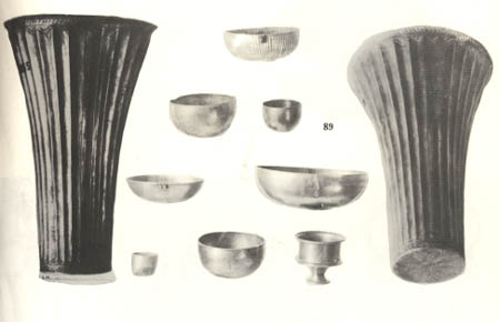 14g - gold vessels 2,450 B.C. from Nannar's great metropolis of Ur, the Anunaki needed the gold to use, crushed & processed into a powder, then carefully placed into their atmosphere, which was destroyed with a gaping whole that they desperately needed to repair, the gold was to do just that