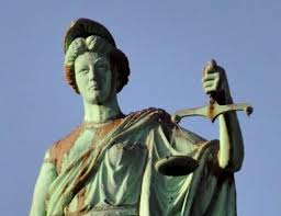 15a - goddess Columbia & the heavy scales of justice