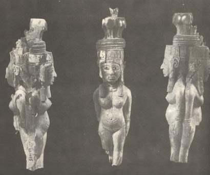 18 - ivory carved statues, Nimrod artefacts of the time when giant alien gods from planet Nibiru walked with man, talked with man, & had sex with the daughters of men