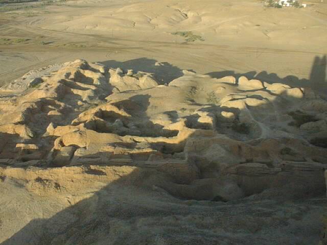 2 - mud brick-built Borsippa, destroyed by Xerxes, city of the god Nabu, Marduk's 3rd son, from thousands of years ago