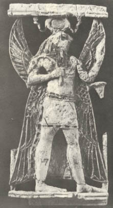 21 - ivory plaque of Horus, Nimrod artefact of a time when the giant alien gods from planet Nibiru created man in their image, & in their likeness, to become the workers for the gods stationed on Earth Colony