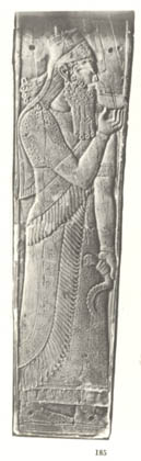 23 - Nimrud artefact of ivory panel of a king, maybe Ashurnasirpal II, Mesopotamian artefacts are being destroyed by Radical Islam, attempting to eradicate all historical veidence of giant alien gods & mixed-breed kings in our ancient past
