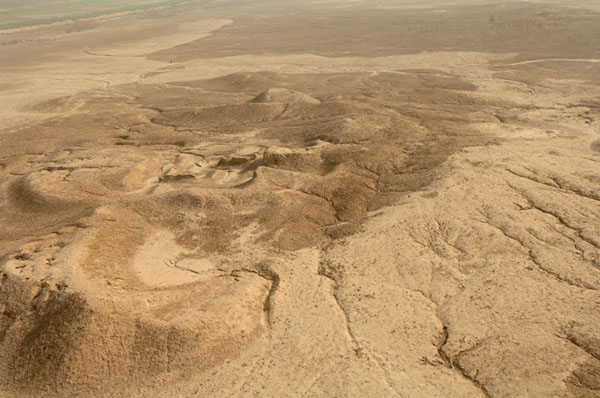 Lagash areal view, after Noah's Flood Lagash was re-built, & then abandoned later due to "Evil Winds" from nuclear blasts