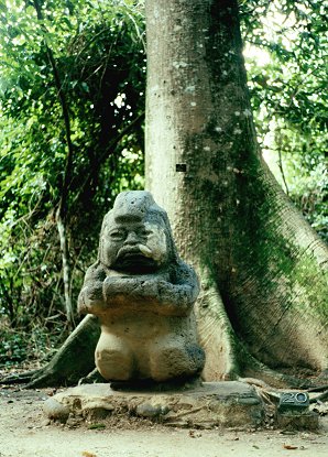 2e - carving of an Olmec artefact, Ningishzidda's 1st civilization established in the Yucatan