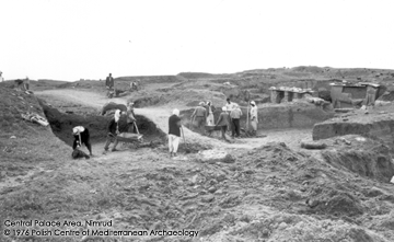2g - Nimrud excavation, Ninurta's city excavated in the 20th Century, only later destroyed by Islam in the 21st Century, eliminating the artefacts that contradict their belief system