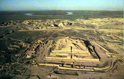 3 - Marduk's temple within Babylon ruins, when the giant alien gods came down from Heaven - planet Nibiru, established Mesopotamia, created "modern man in their image, & in their likeness, established themselves as gods, & trained man to relieve them of their burdens of doing the multitudes of work upon their Earth Colony