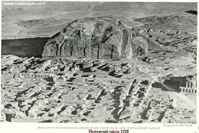 3b - Nannar's Temple in Ur, Terah was the high-priest of this temple - house, Nannar's brick-built house, there was direct access to giant god Nannar by young Abraham & his high-priest father Terah, the mountain of brick gave passage by long, narrow steps that seem to lead up to heaven, thus the - "Stairway to Heaven" idea began