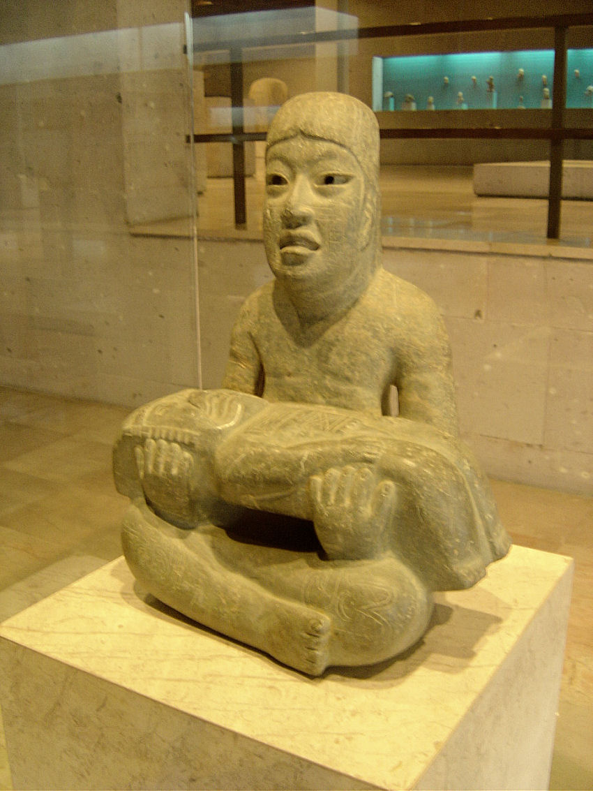 3b - Olmec carving artefact, Ningishzidda's 1st civilization established in the Yucatan