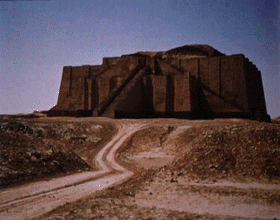 3bc - Nannar's mountain-like brick-built house in Ur, it still stands the test of time for thousands & thousands of years, artifacts of the Mesopotamian gods are being destroyed by Radical Islam, attempting to eradicate any ancient historical evidence contradictory to the teachings of their 7th century prophet