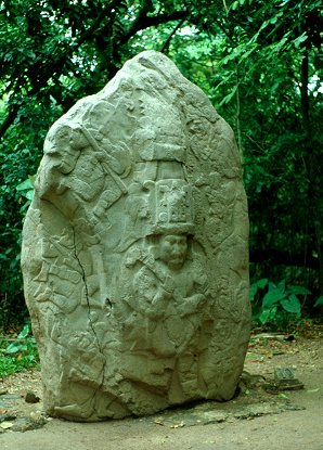 4b - Olmec in dress artefact, Ningishzidda's 1st civilization established in the Yucatan