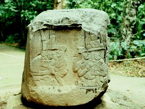 4d - Olmec mothers with child artefact, Ningishzidda's 1st civilization established in the Yucatan
