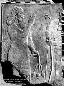 5 - Nimrud relief exposes alien knowledge of poppy, artefact was shamefully destroyed by Islam, keeping Muslims ignorant of our 1st records of ancient history