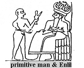 bio-engineering, Adapa was to be the mold - model of "modern man", he met Enlil in the Eden for the 1st time, Enki's brother Enlil was impressed, decided to keep Adapa in the Eden for reproduction of new workers, to be shared between the 2 brothers
