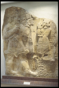 alien giant god Adad - Teshub & unidentified Hittite king, artefacts of the alien gods & their giant mixed-breed offspring made kings, are shamefully being destroyed by Radical Islam, fearing ancient knowledge would destroy the power-brokers hold over their unknowing followers