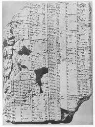 Grammatical Text artefact of Nippur, Sumerian gods helped earthlings establish schools of learning, all the survival topics, etc.