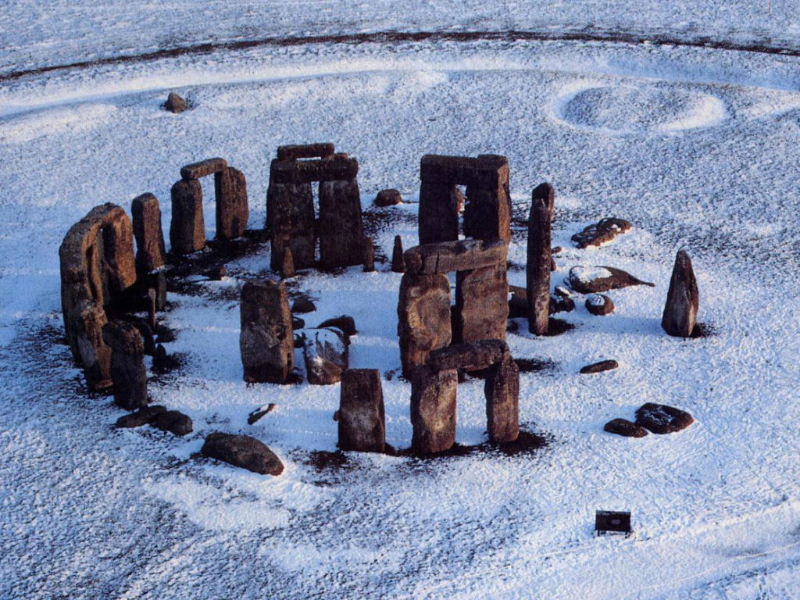 3a - Stonehenge, sky clock built by the giant alien gods who came down, & colonized Earth