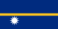 6i - Flag of Nauru, 12-pointed star symbol of the 12th star in our solar system, planet Nibiru