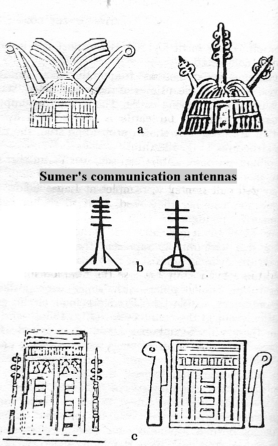 9d - Sumer's antennas, Enlil set up their communications between Earth, Mars, & Nibiru