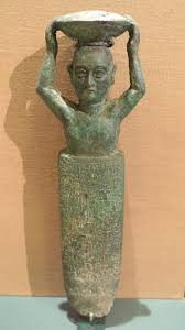 Rim-Sin, giant mixed-breed king of Larsa 1,758-1,699 B.C., under patron god Nannar